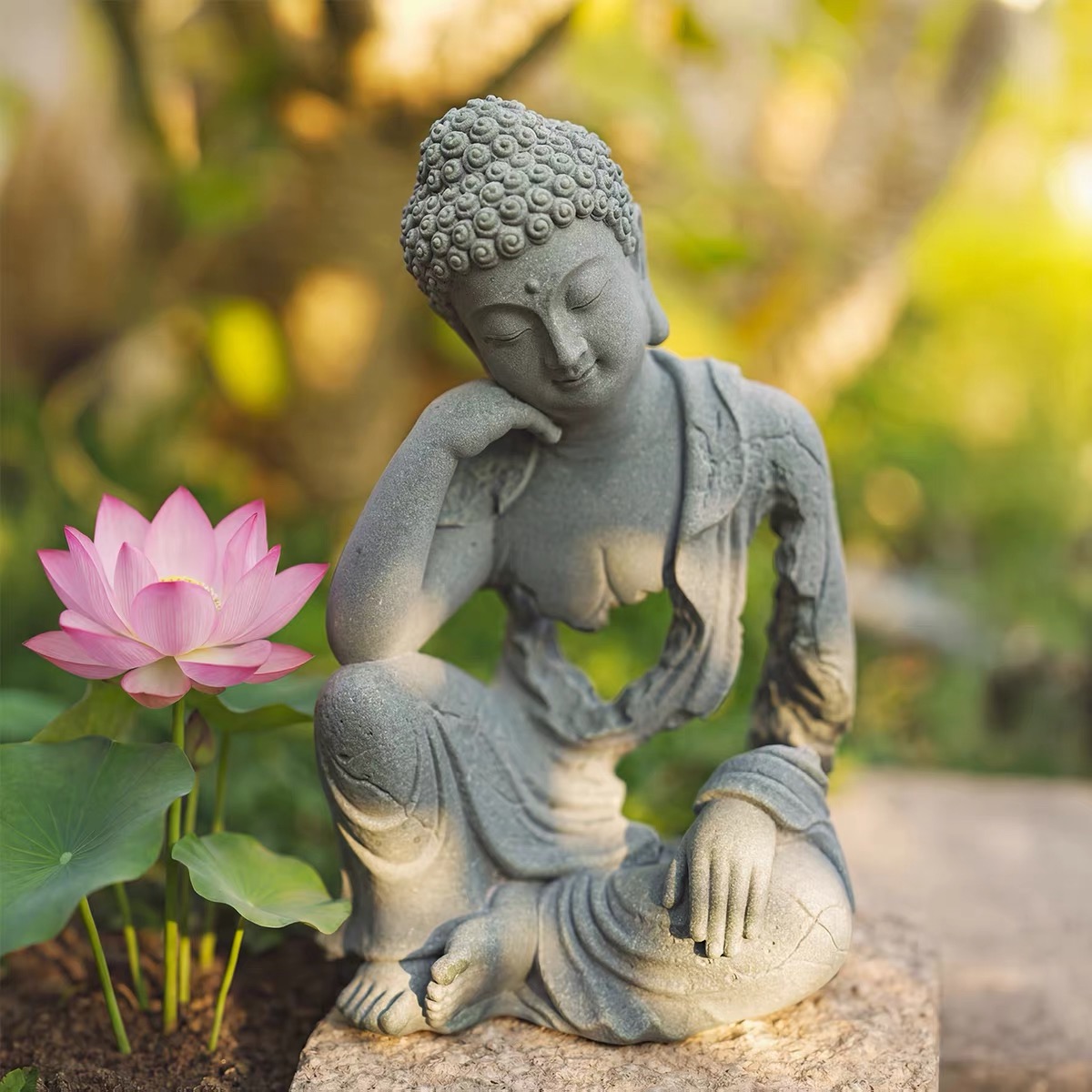 Zen Hollow Buddha Statue Ornament