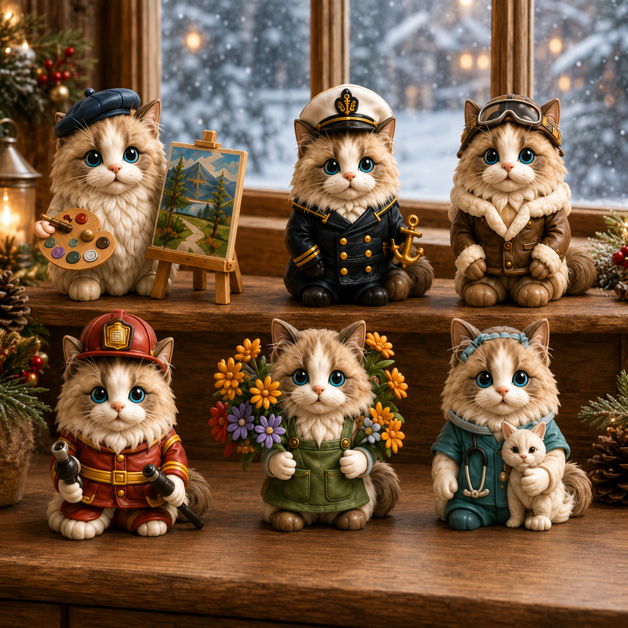 Ragdoll Cat 24-Day Advent Calendar