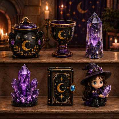 Crystal Witch Advent Calendar 2026 – 24 Magical Miniatures