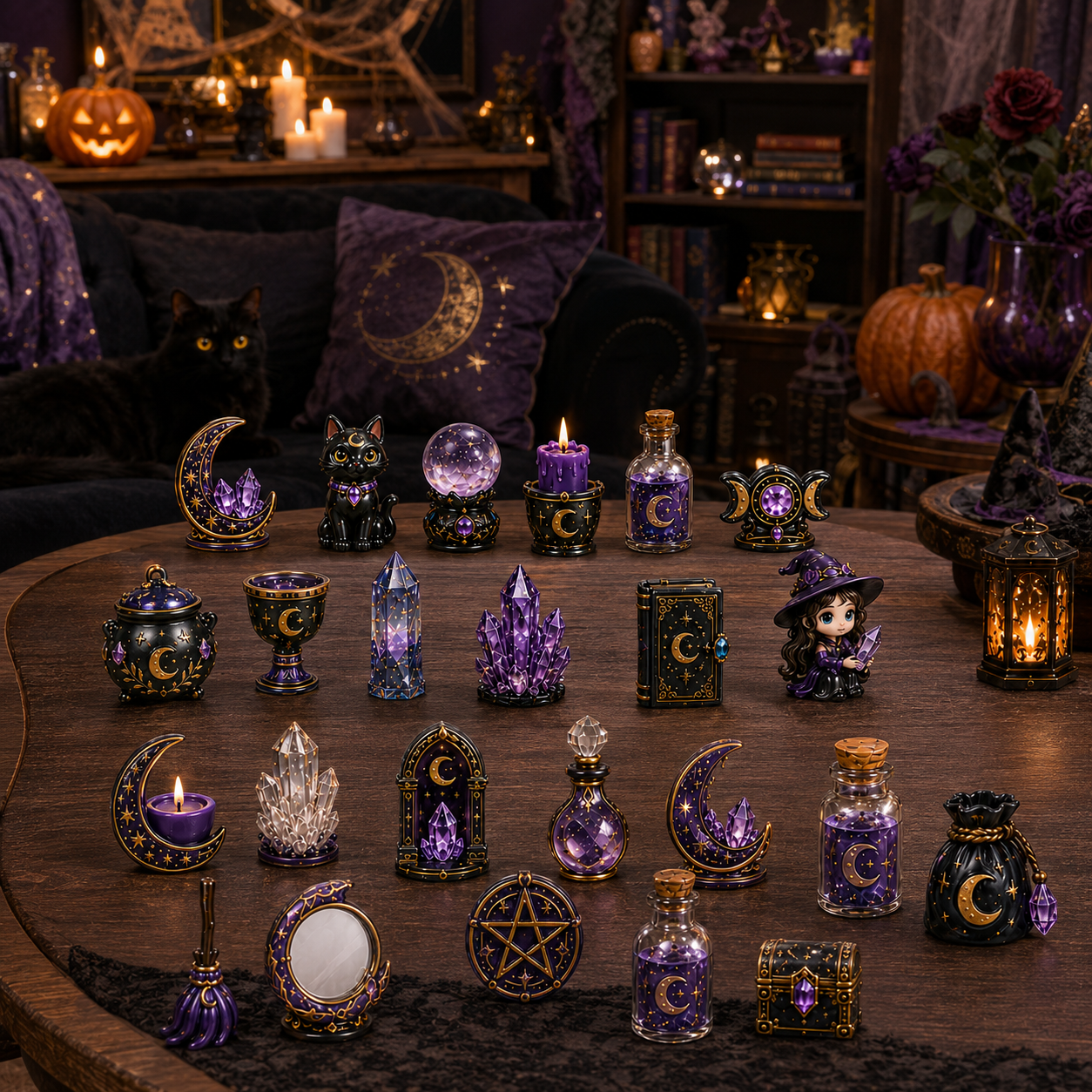 Crystal Witch Advent Calendar 2026 – 24 Magical Miniatures