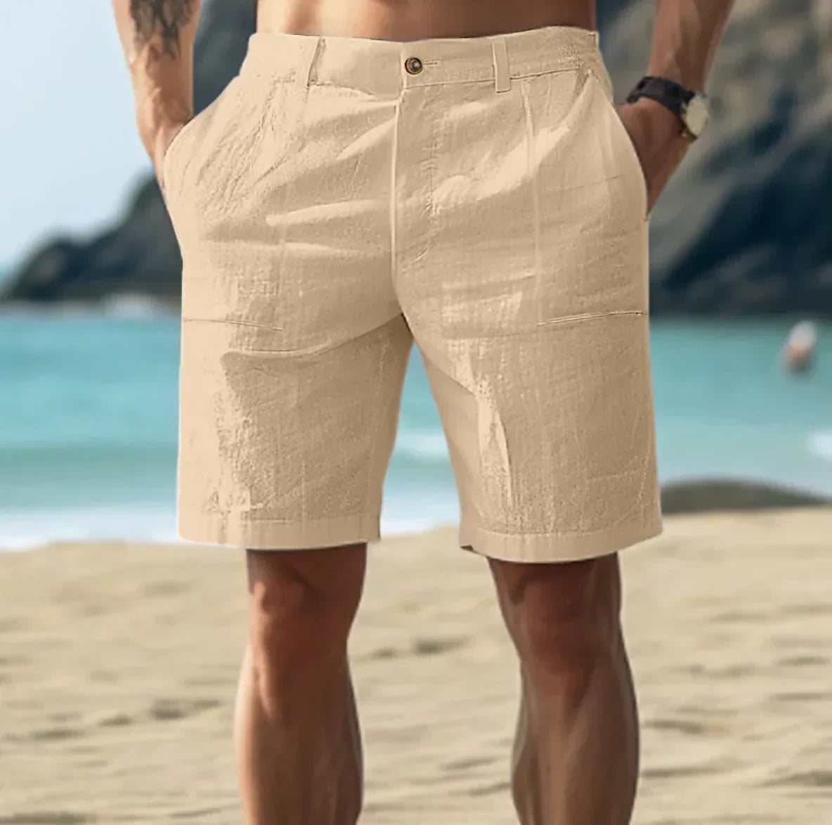 Product image showing summer shorts versatility