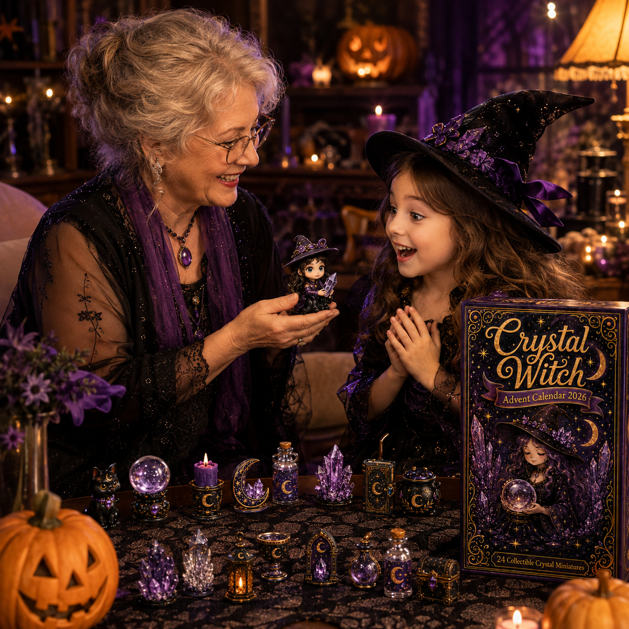 Crystal Witch Advent Calendar 2026 – 24 Magical Miniatures