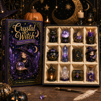 Crystal Witch Advent Calendar 2026 – 24 Magical Miniatures