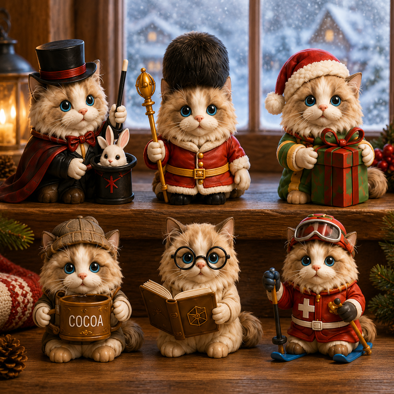 Ragdoll Cat 24-Day Advent Calendar