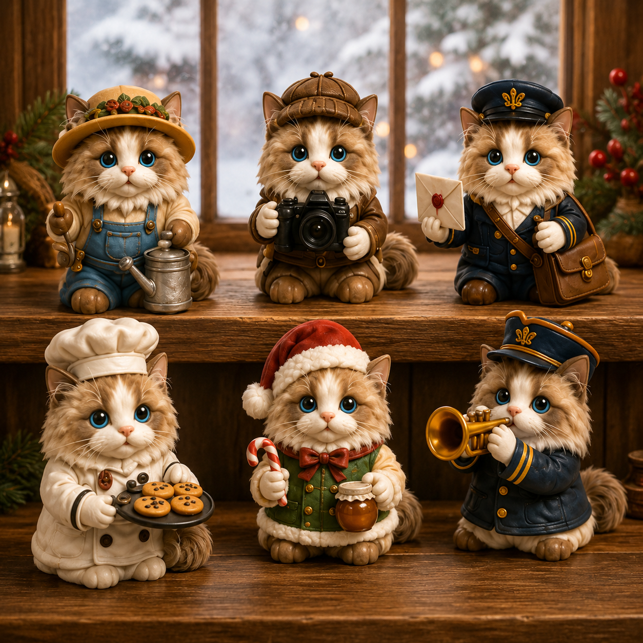 Ragdoll Cat 24-Day Advent Calendar