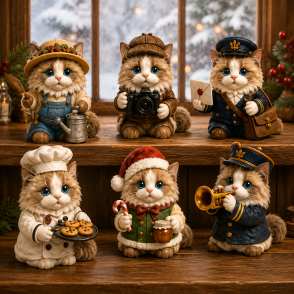 Ragdoll Cat 24-Day Advent Calendar