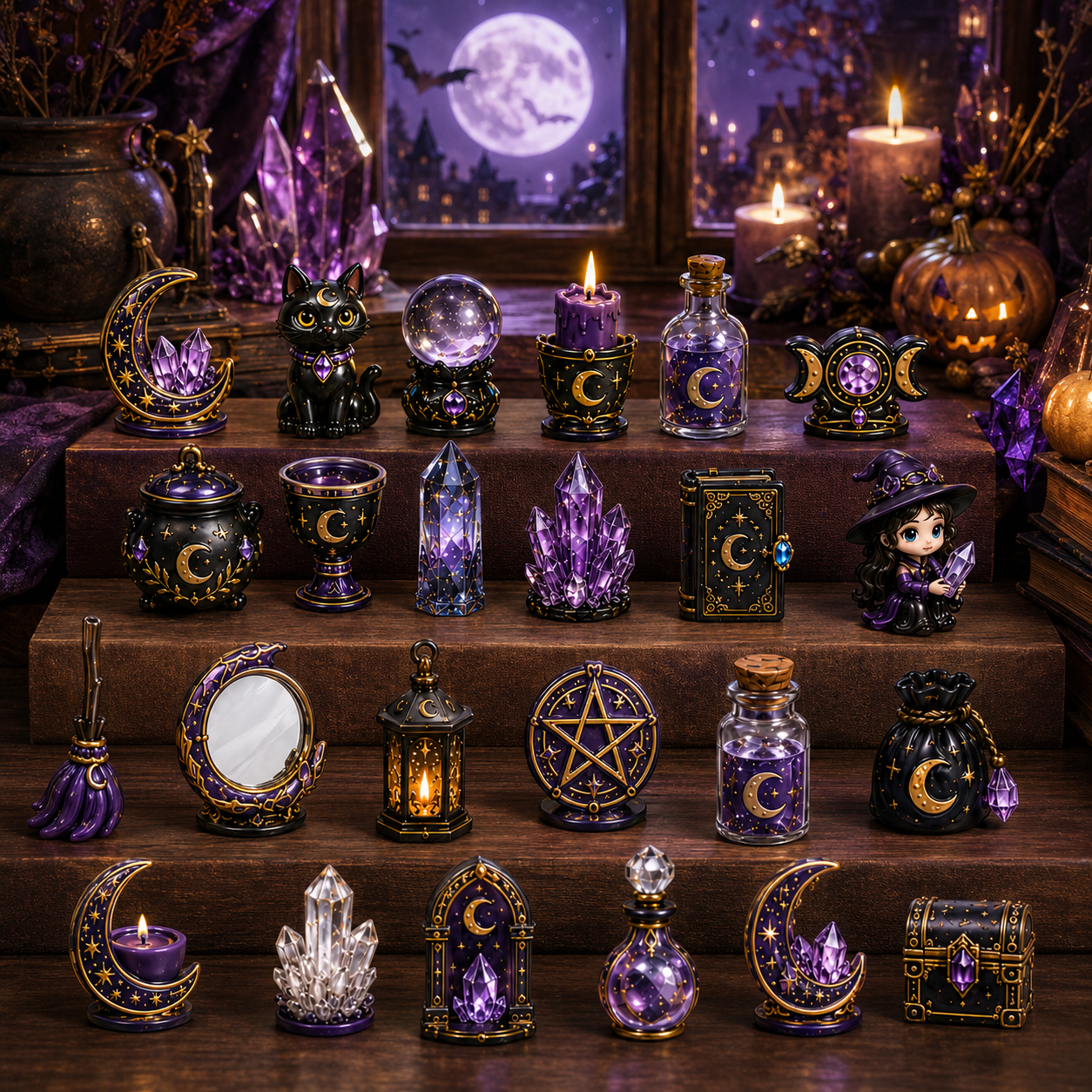 Crystal Witch Advent Calendar 2026 – 24 Magical Miniatures