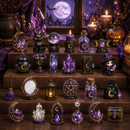 Crystal Witch Advent Calendar 2026 – 24 Magical Miniatures