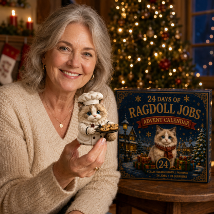 Ragdoll Cat 24-Day Advent Calendar
