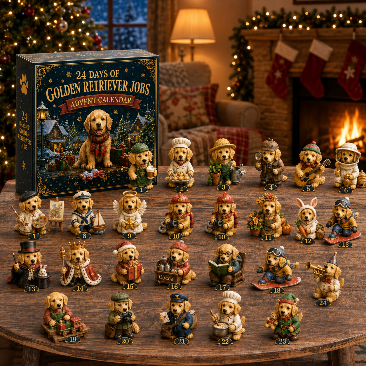 Golden Retriever Jobs Advent Calendar 2026