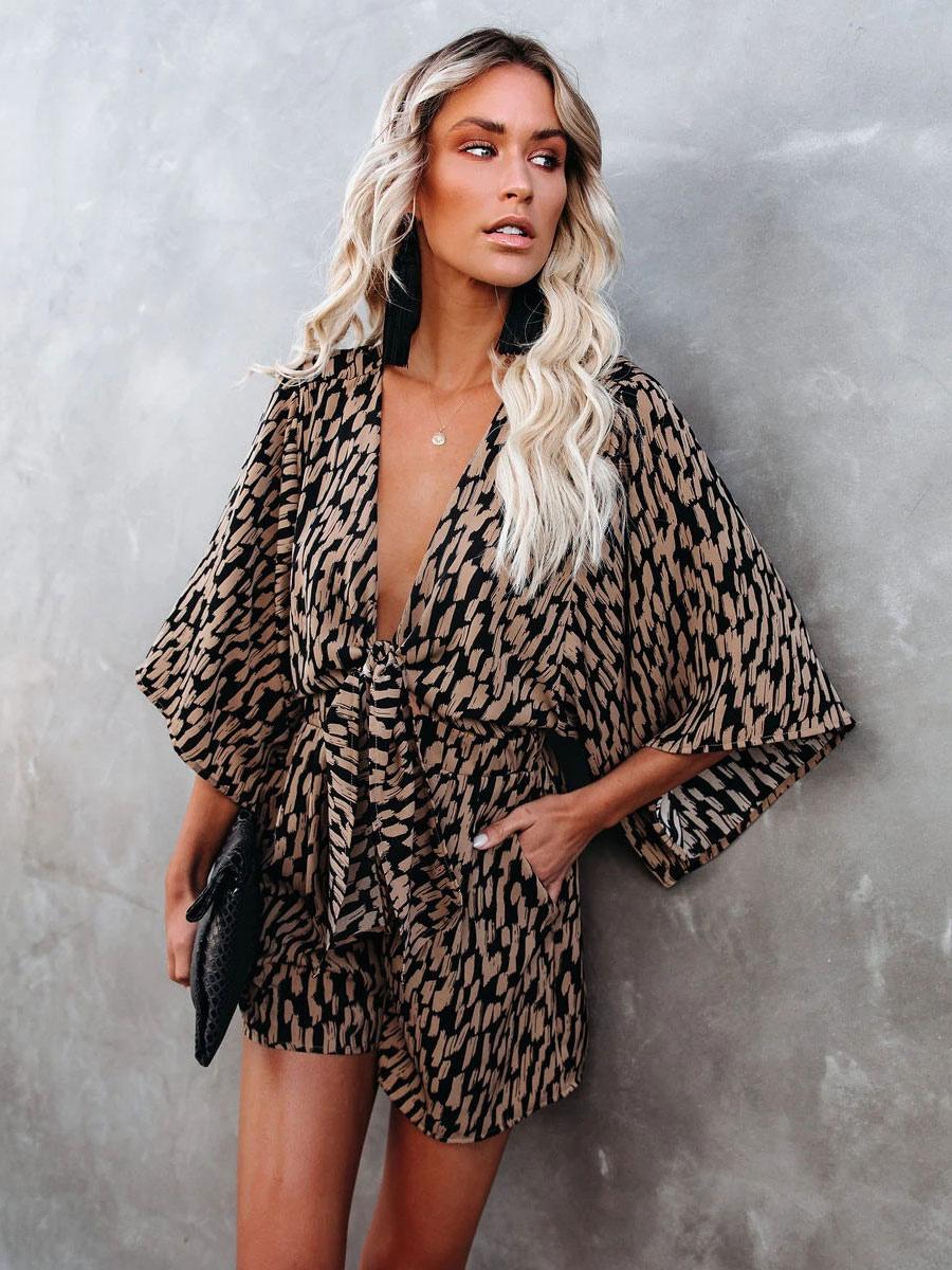 Boho Mini Dress Chic oaklynwear
