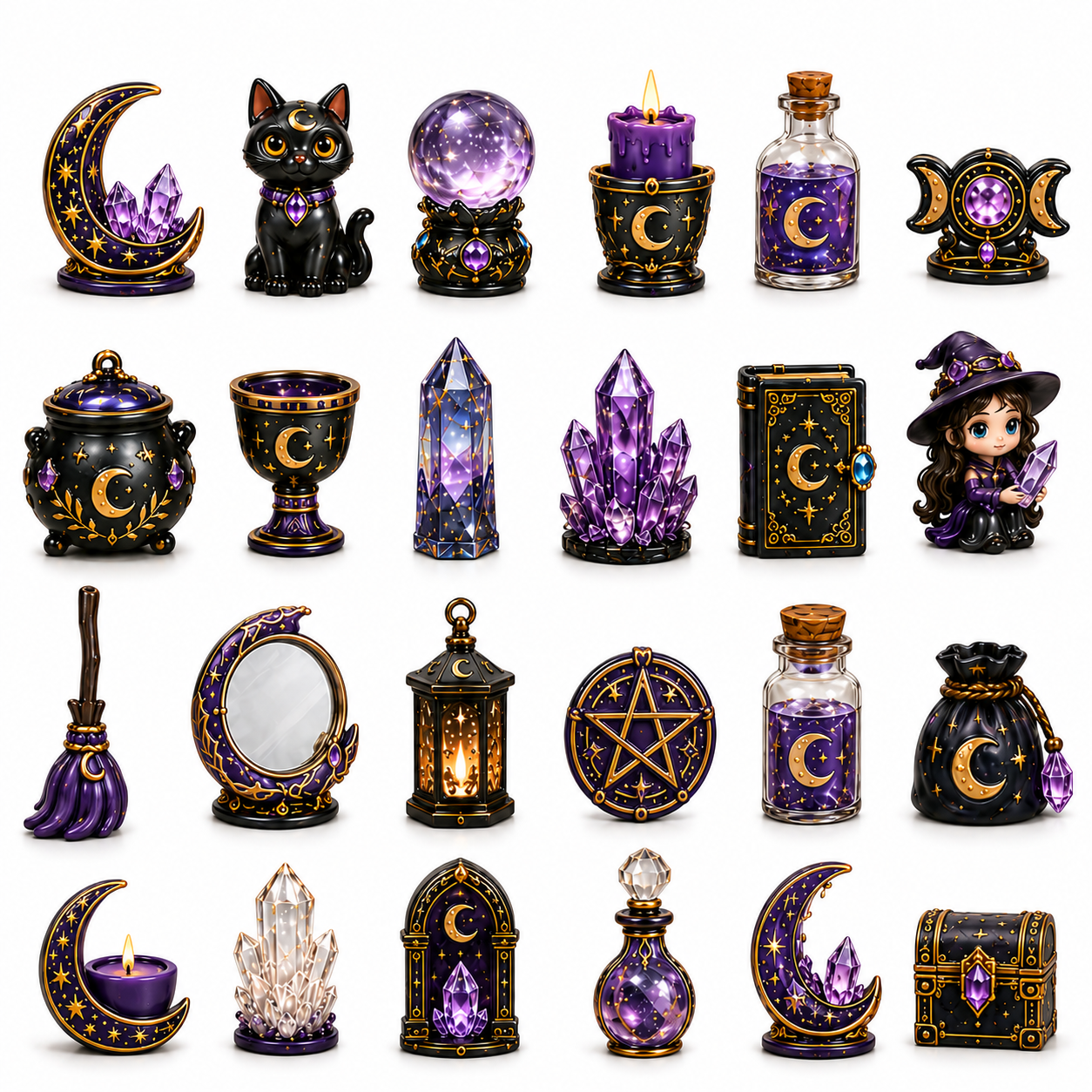 Crystal Witch Advent Calendar 2026 – 24 Magical Miniatures