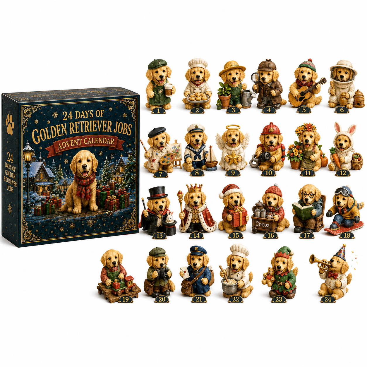 Golden Retriever Jobs Advent Calendar 2026