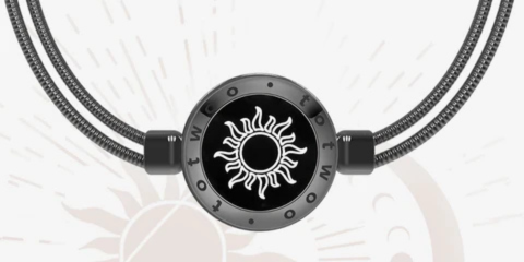 Sun Touch Bracelet with Snake Chain Single