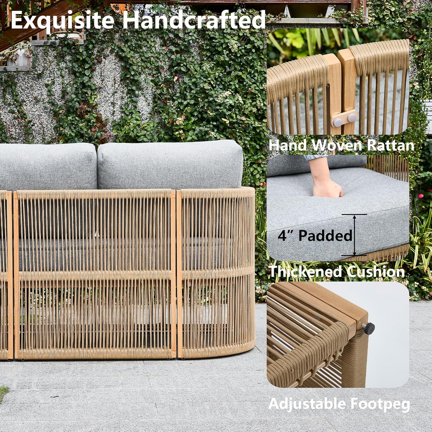 2 Piece Patio Furniture Set