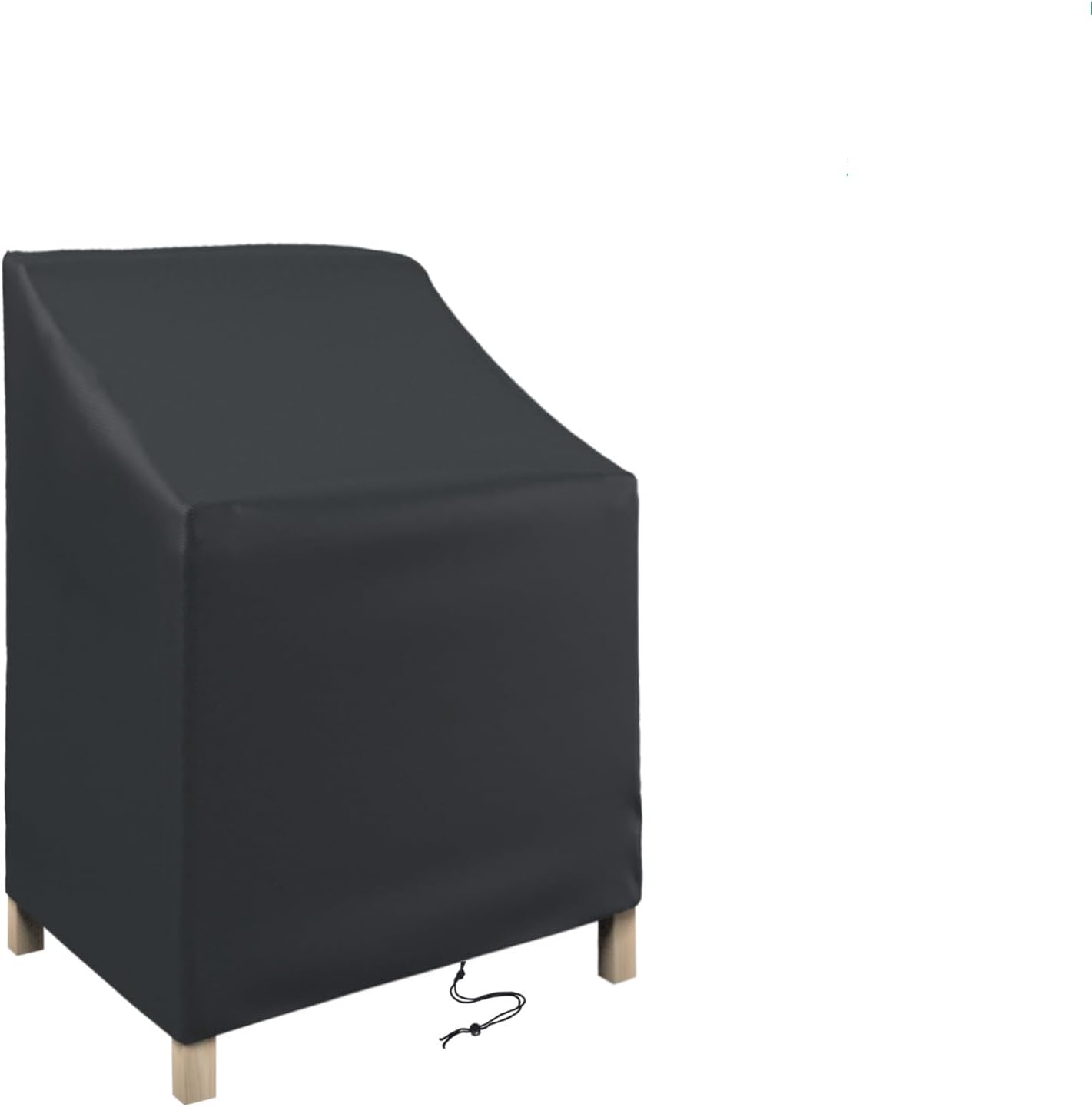 Stackable Patio Chair Covers,Waterproof Outdoor Lawn Furniture Cover for for 4-6 Stackable Dining Chairs