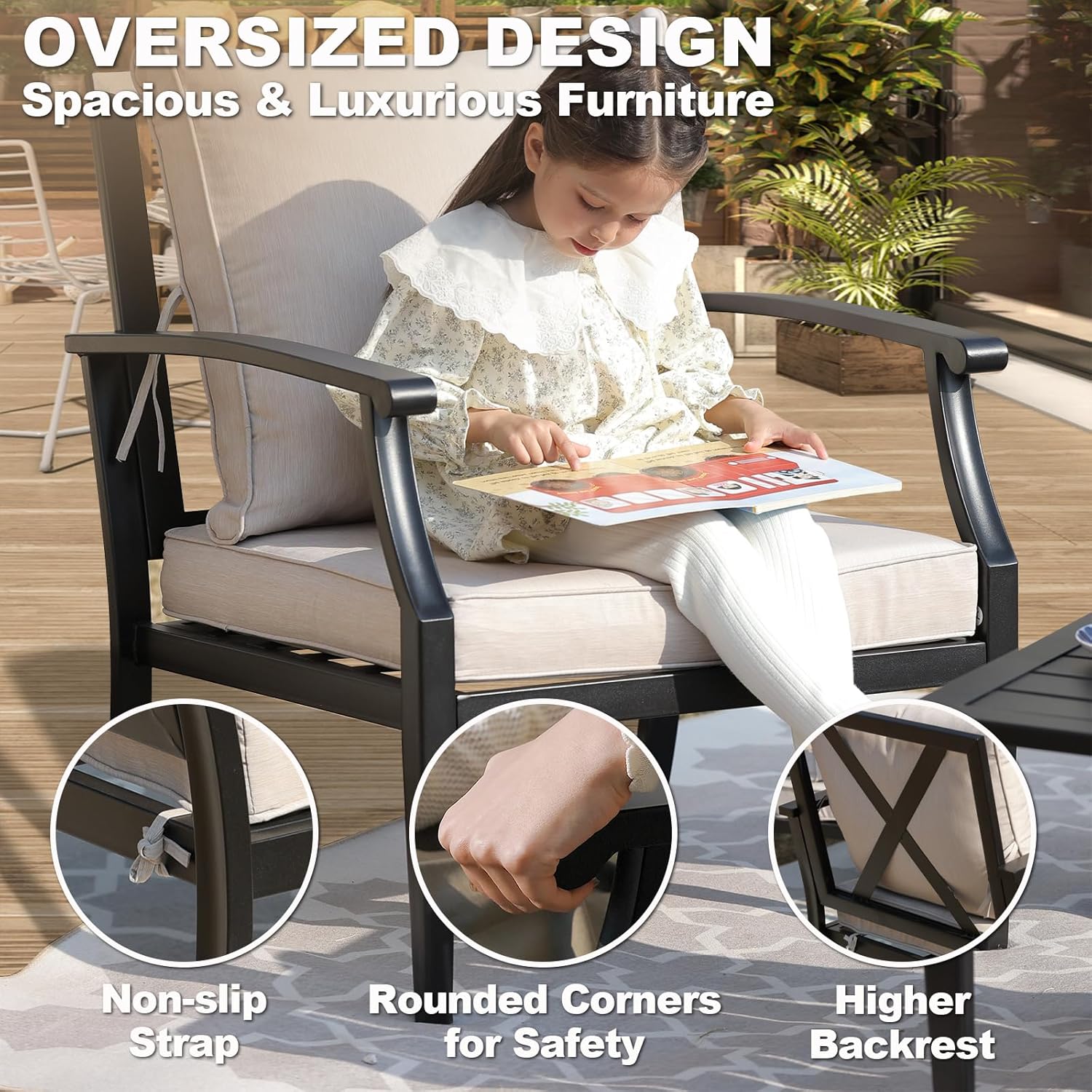 4-Piece Patio Furniture Set