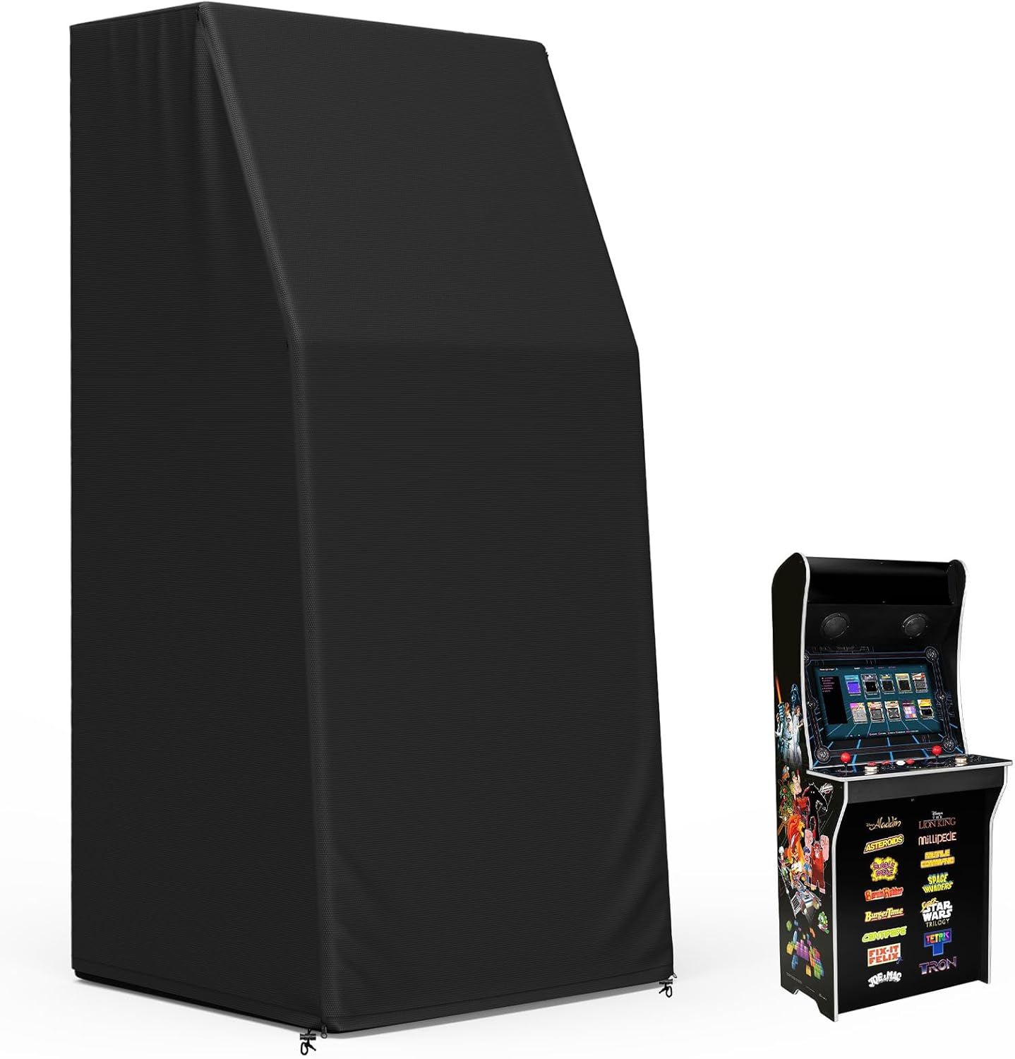 Arcade Machine Cover, Heavy Duty and Dustproof Electronic Game Machine Covers for arcade 1up, Quality Waterproof Protection for Pacman, Size 31"L x 22"W x 66"H