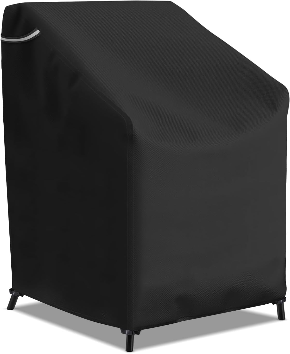 Stackable Patio Chair Covers,Heavy Duty Waterproof Outdoor Furniture Cover Fits for 4-6 Stackable Dining Chairs