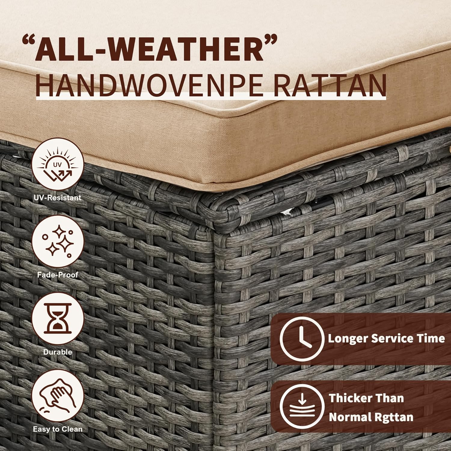 6 Pieces Patio Furniture Set