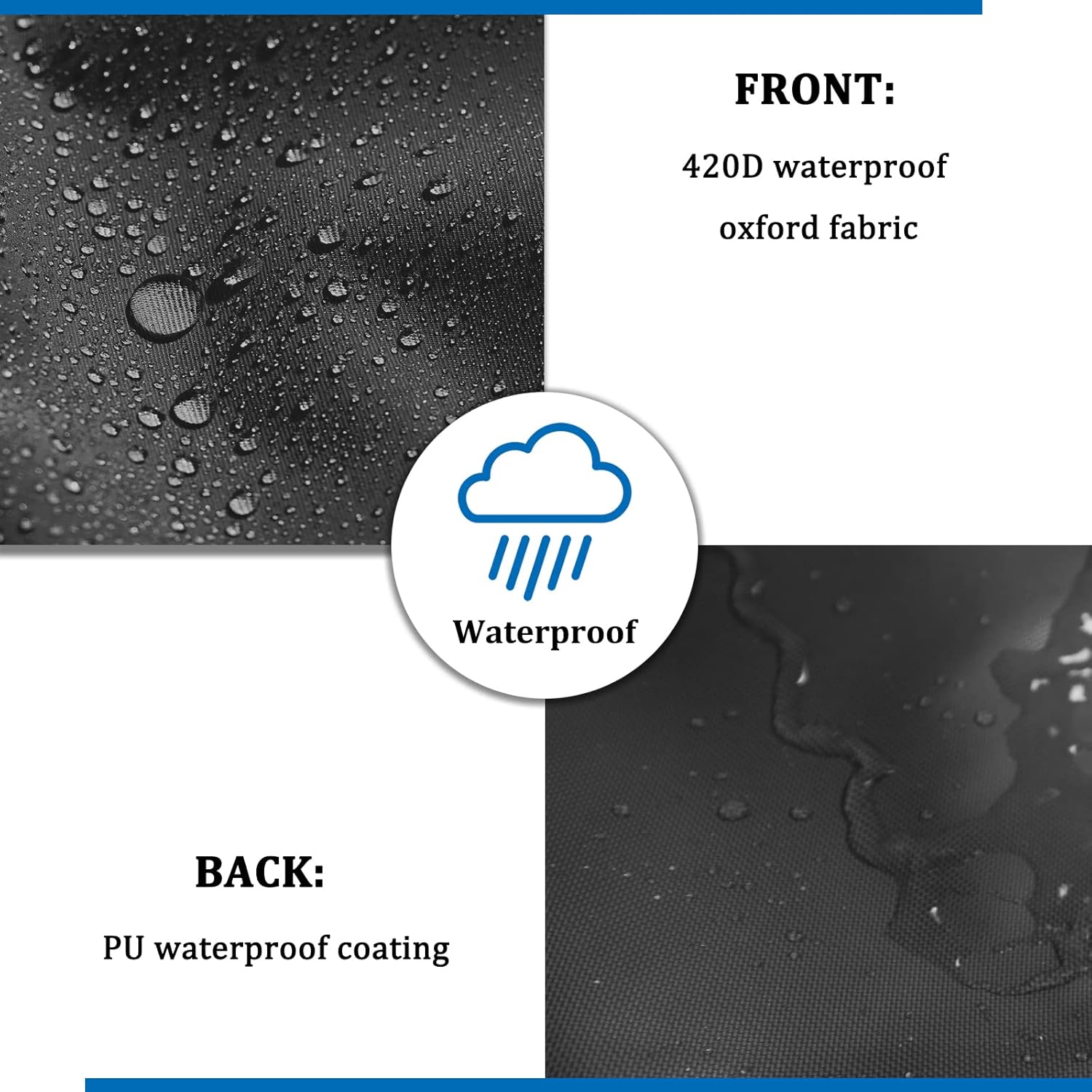 Kids Water Table Cover Fit Rain Showers Splash Pond Water Table, Waterproof Outdoor Toys Cover