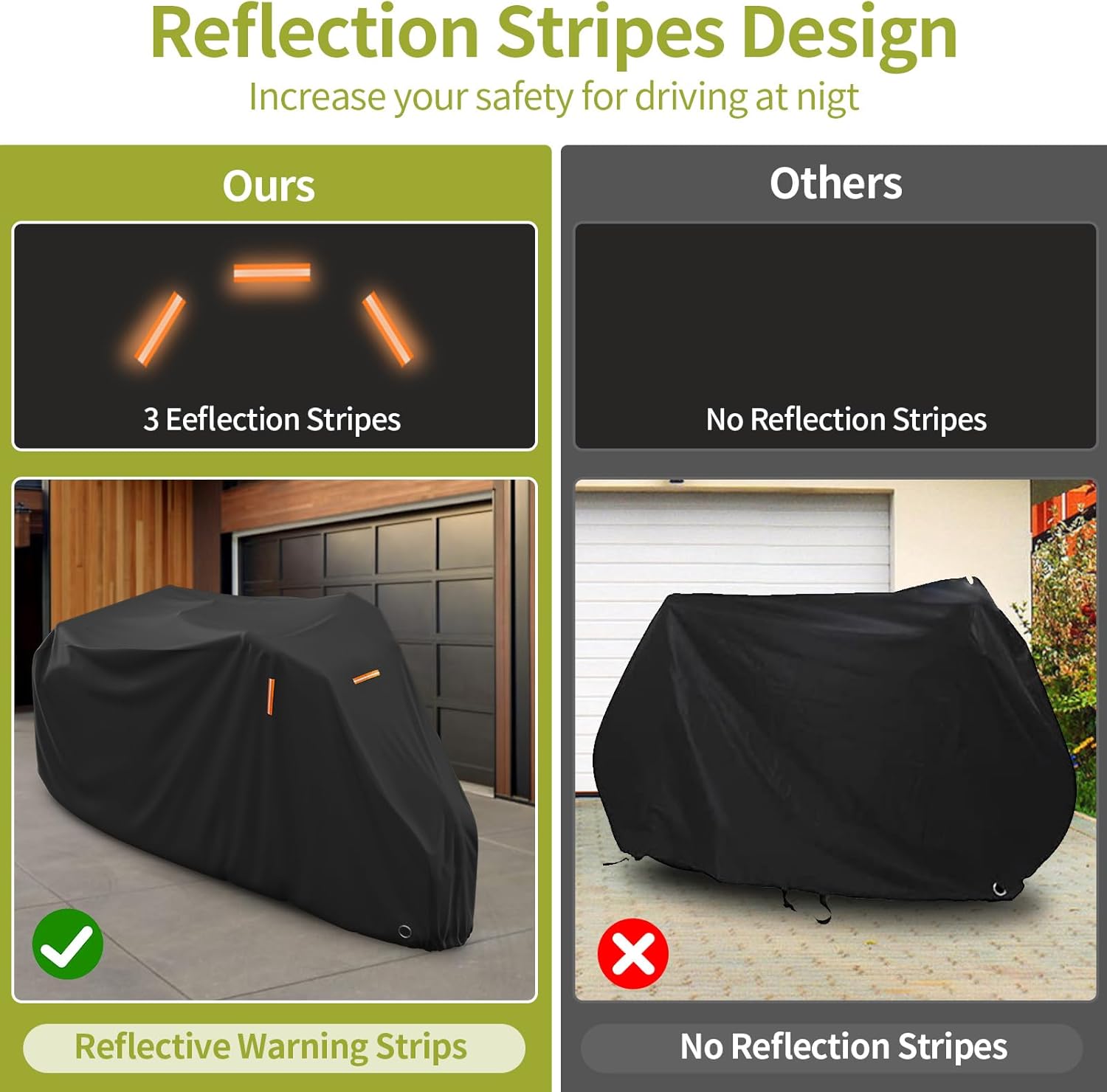 Bike Storage Outdoor Waterproof, Windproof Bicycle Protective, Dustproof Bike Covers