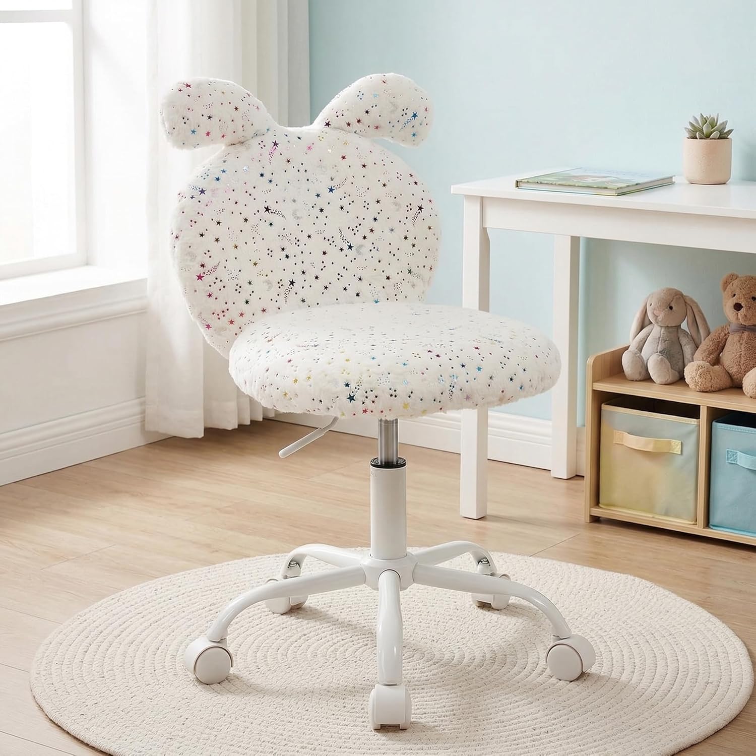 Cute Rabbit Kids Computer Chairs