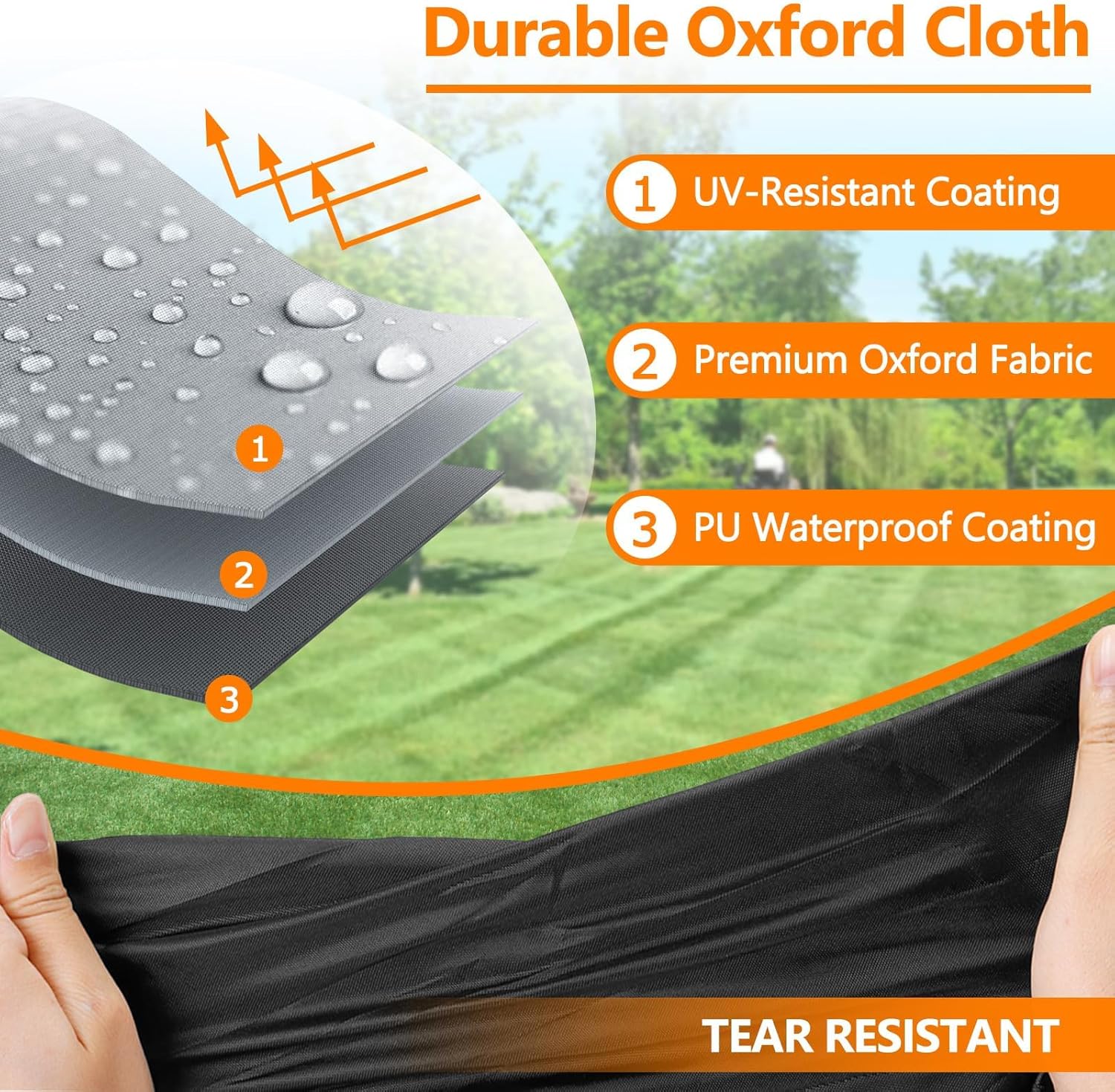 Tractor Cover Waterproof Heavy Duty for Compact Utility Tractors