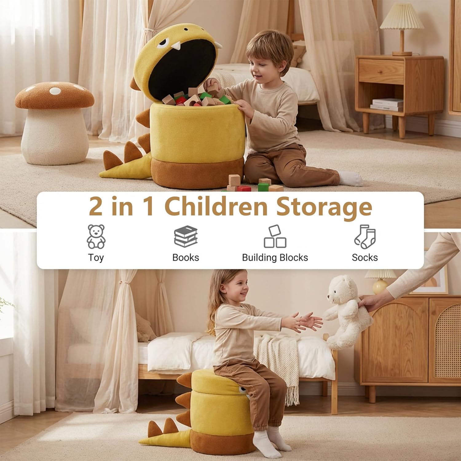 Dinosaur Toddler Chair 