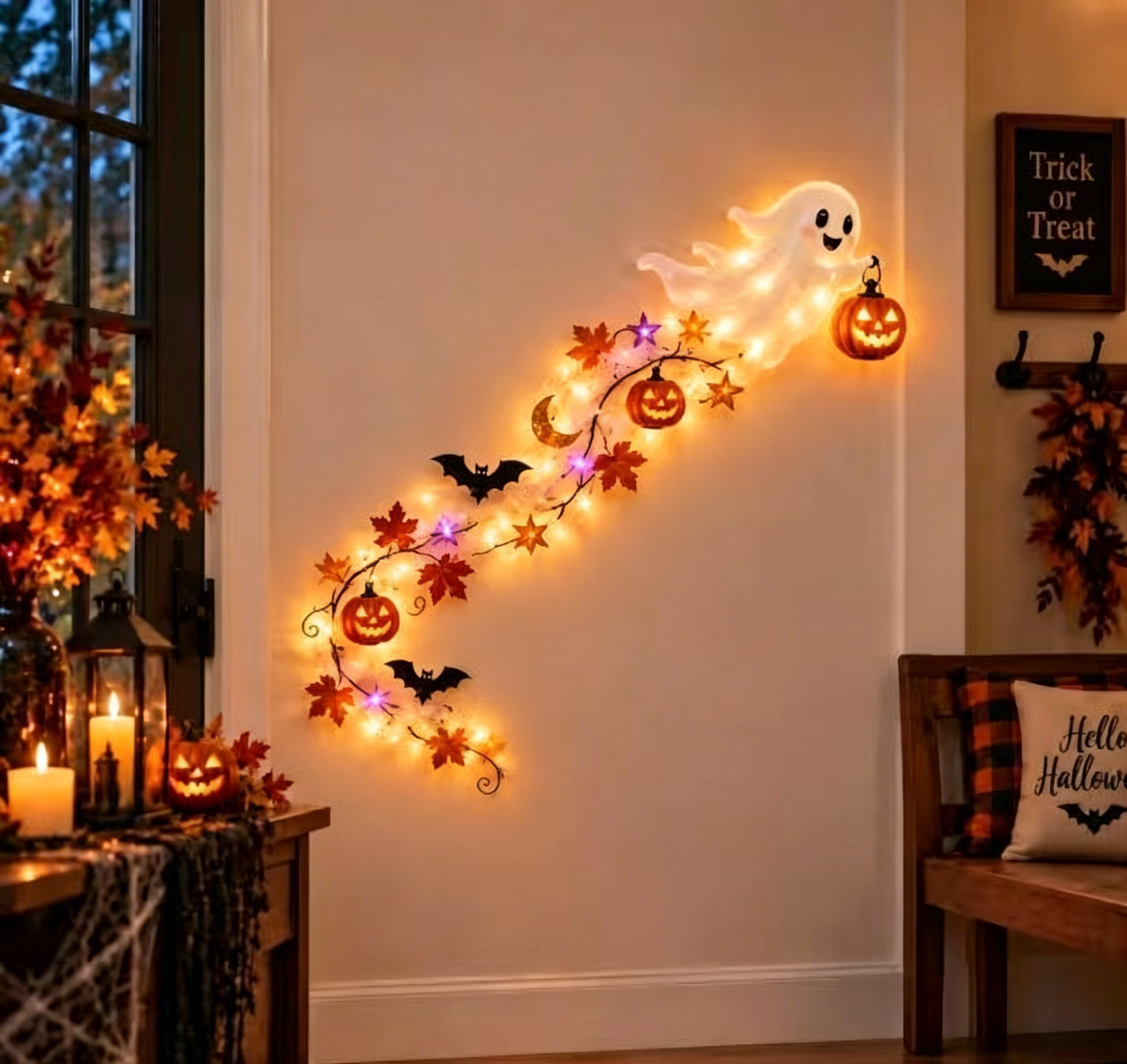 ✨ Christmas Magic Trail Wall Light - A Little Christmas Magic, Right on Your Wall