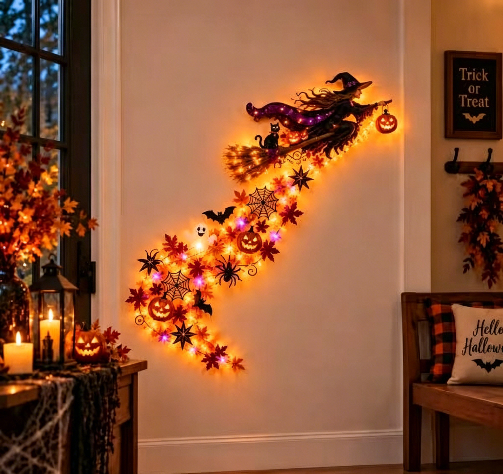 ✨ Christmas Magic Trail Wall Light - A Little Christmas Magic, Right on Your Wall