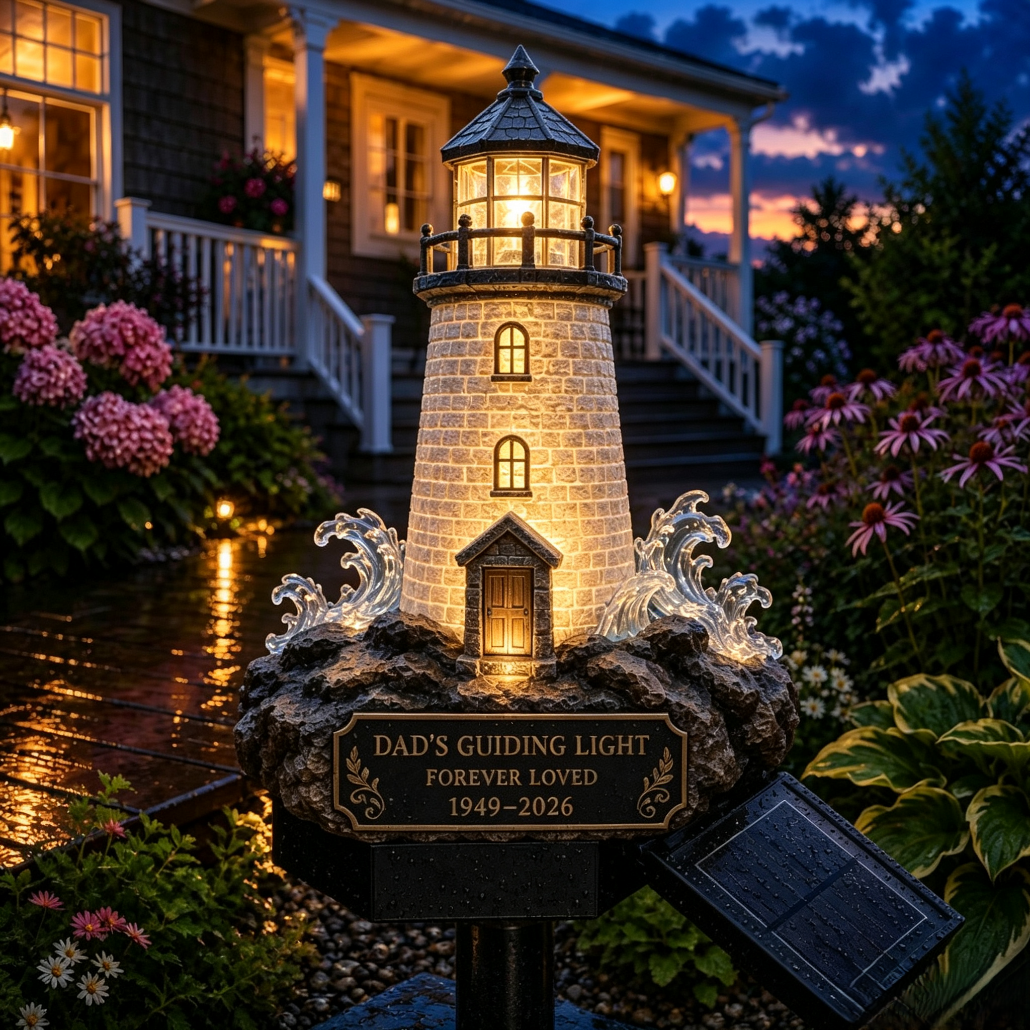 ✨ Solar Garden Sculpture Light | Waterproof Outdoor Landscape Decorative Light with Fantasy Theme
