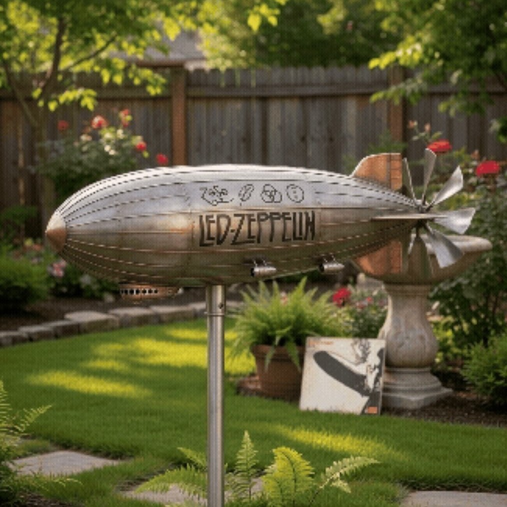✨ Star Wars X-Wing Starfighter Metal Wind Spinner | Sci-Fi Fan Outdoor Garden Kinetic Yard Decor