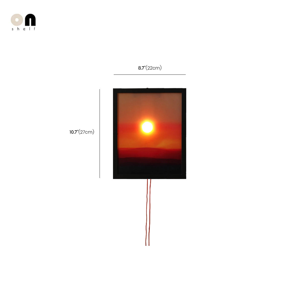 🌅Rising and Falling Sun Wall Lamp