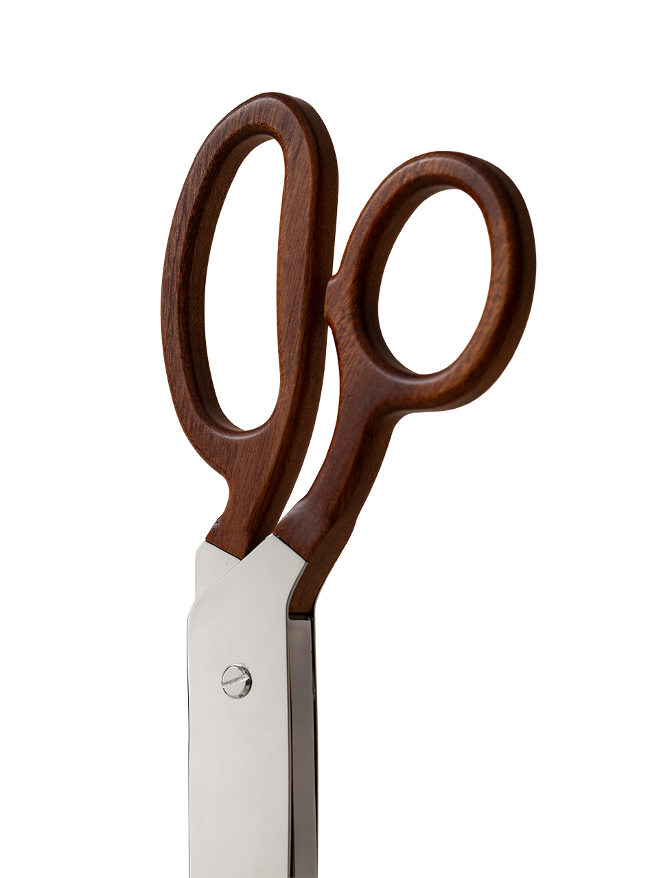 ✂️ Scissors-Shaped Sapele Wood Desk Lamp