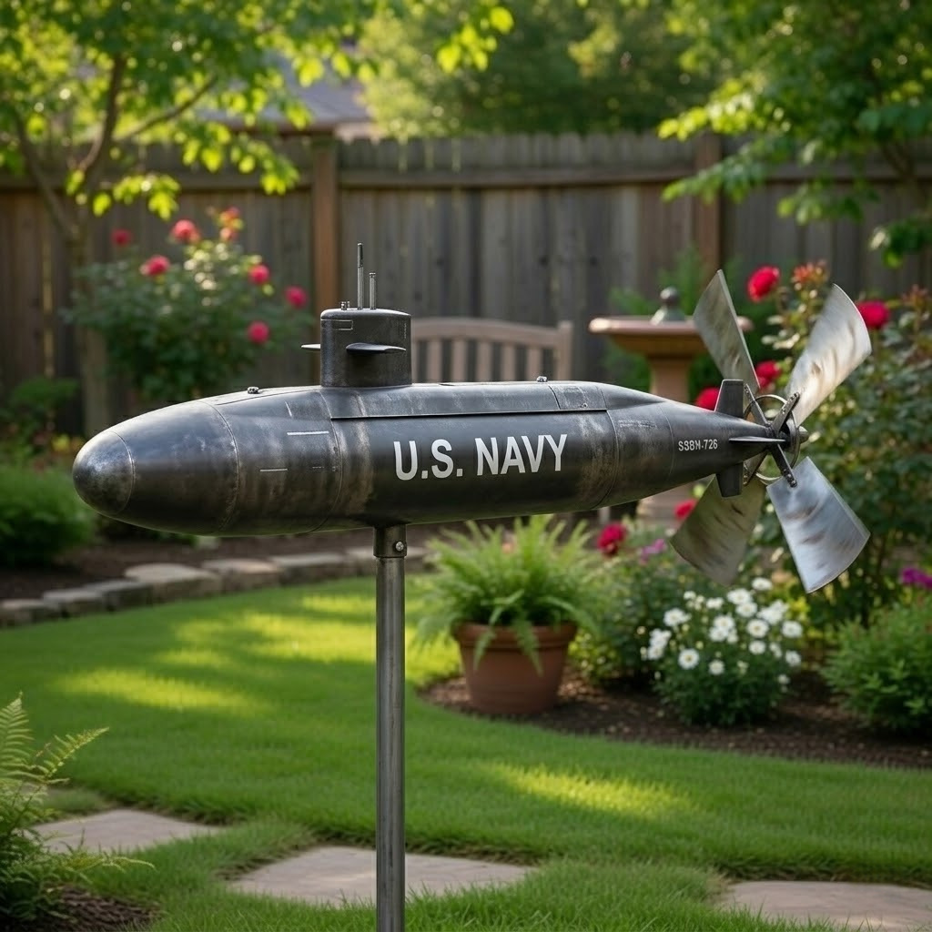 ✨ Star Wars X-Wing Starfighter Metal Wind Spinner | Sci-Fi Fan Outdoor Garden Kinetic Yard Decor