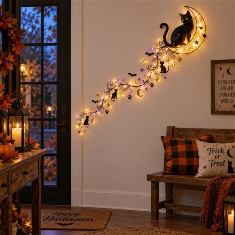 ✨Last Day 49% OFF✨Elegant Halloween Cascade Wall Light Collection