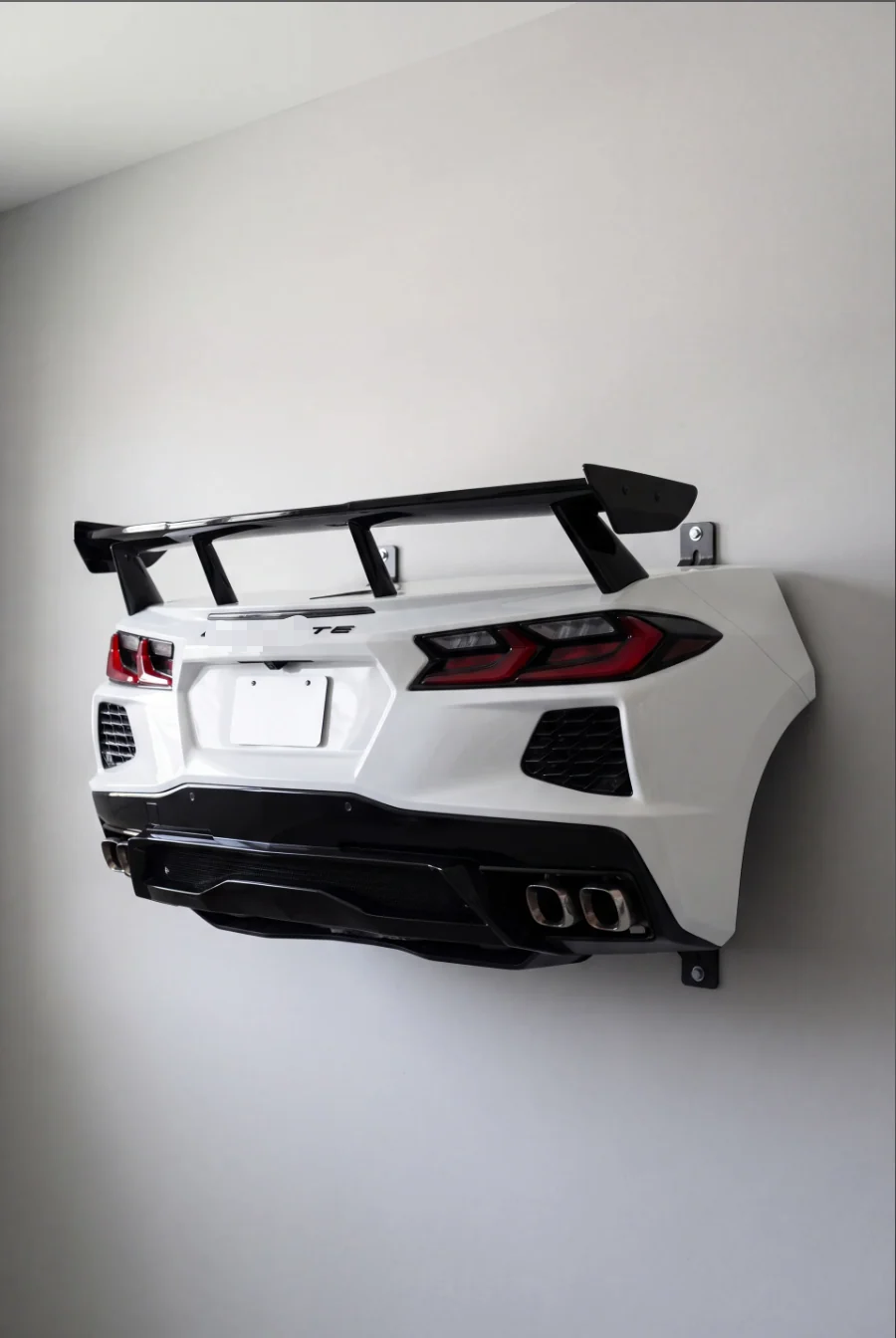 🏁 Supercar Rear Wall Art Storage Decor | WingMount Series