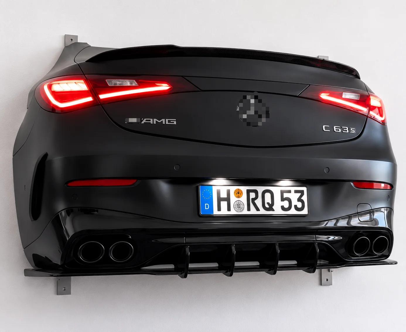 🏁 Supercar Rear Wall-Mounted Ambient Decor Artwork