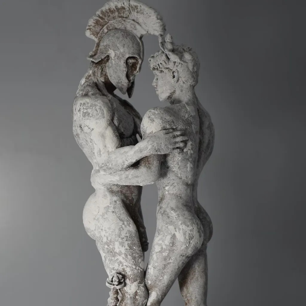 Achilles and Patroclus Statue
