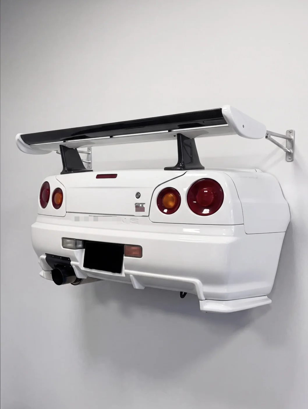🏁 Supercar Rear Wall Art Storage Decor | WingMount Series