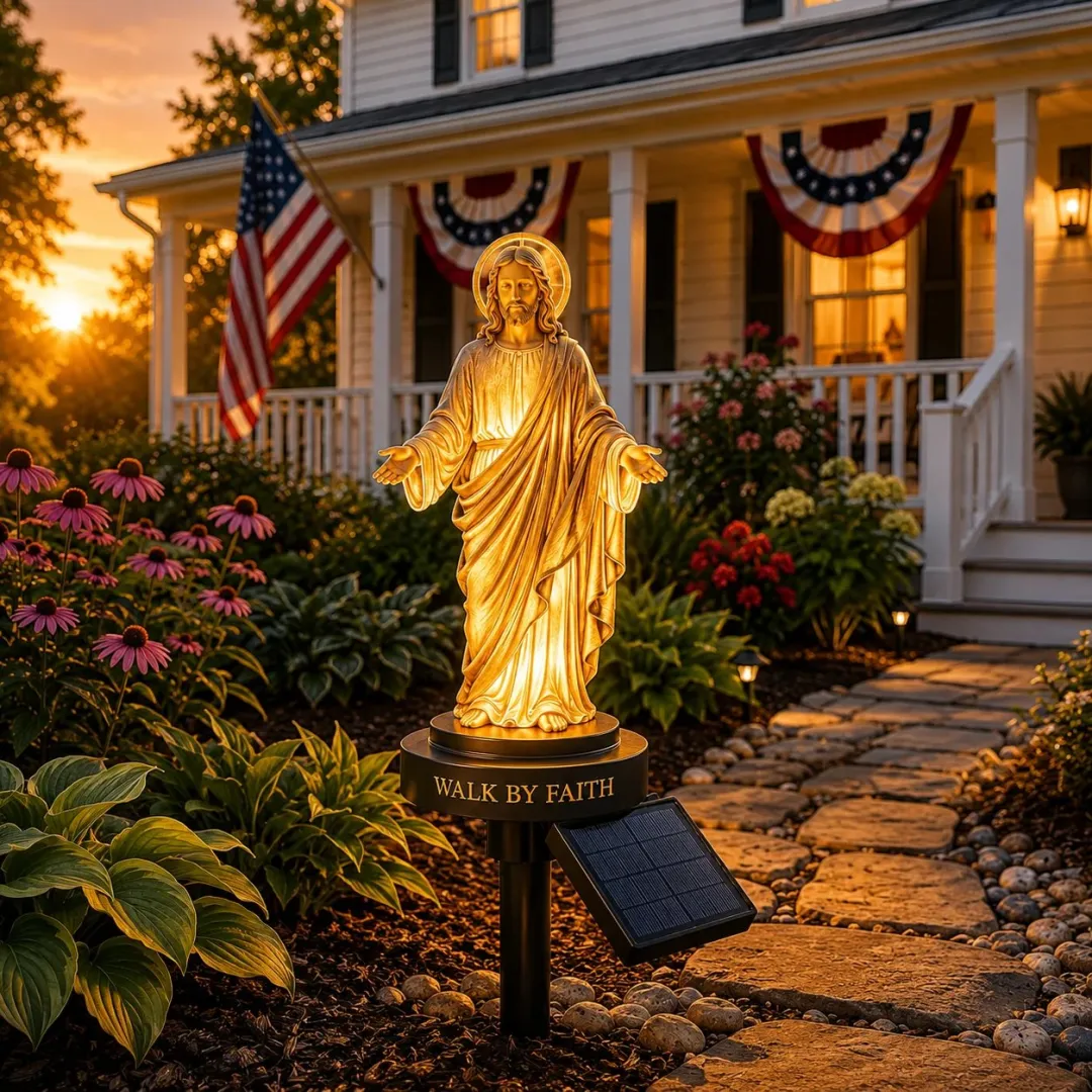 ✨ Solar Garden Sculpture Light | Waterproof Outdoor Landscape Decorative Light with Fantasy Theme