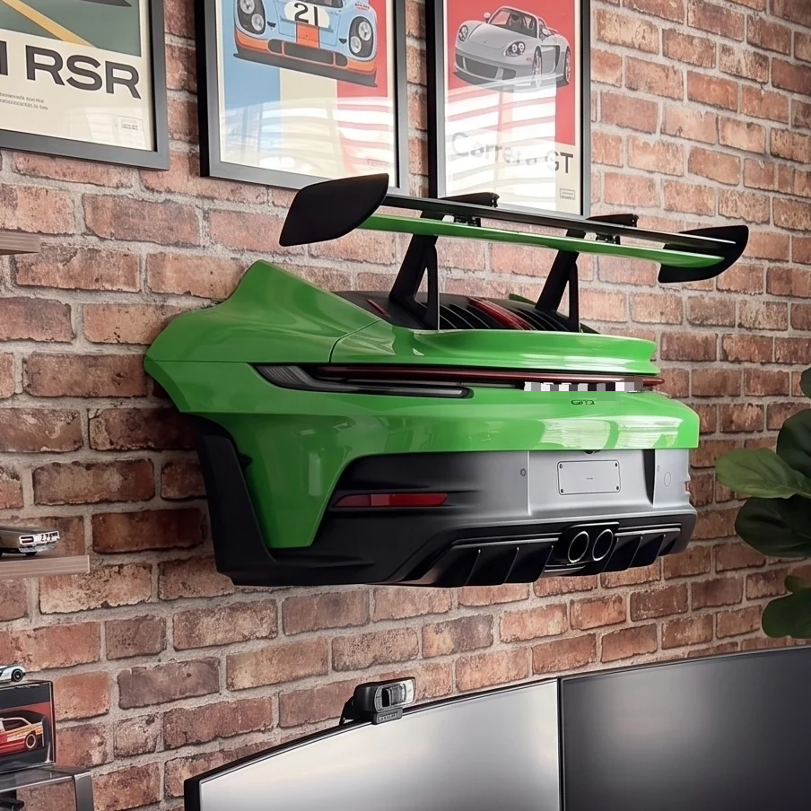 🏁 Supercar Rear Wall-Mounted Ambient Decor Artwork