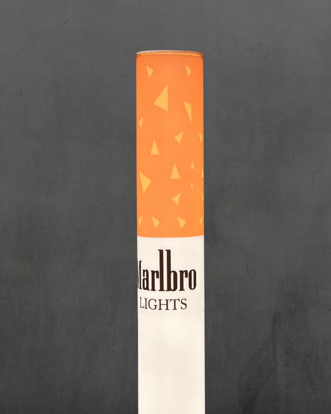 🚬 Cigarette Tube Shaped Marlboro Style Floor Lamp | Retro Industrial Novelty Ambient Light