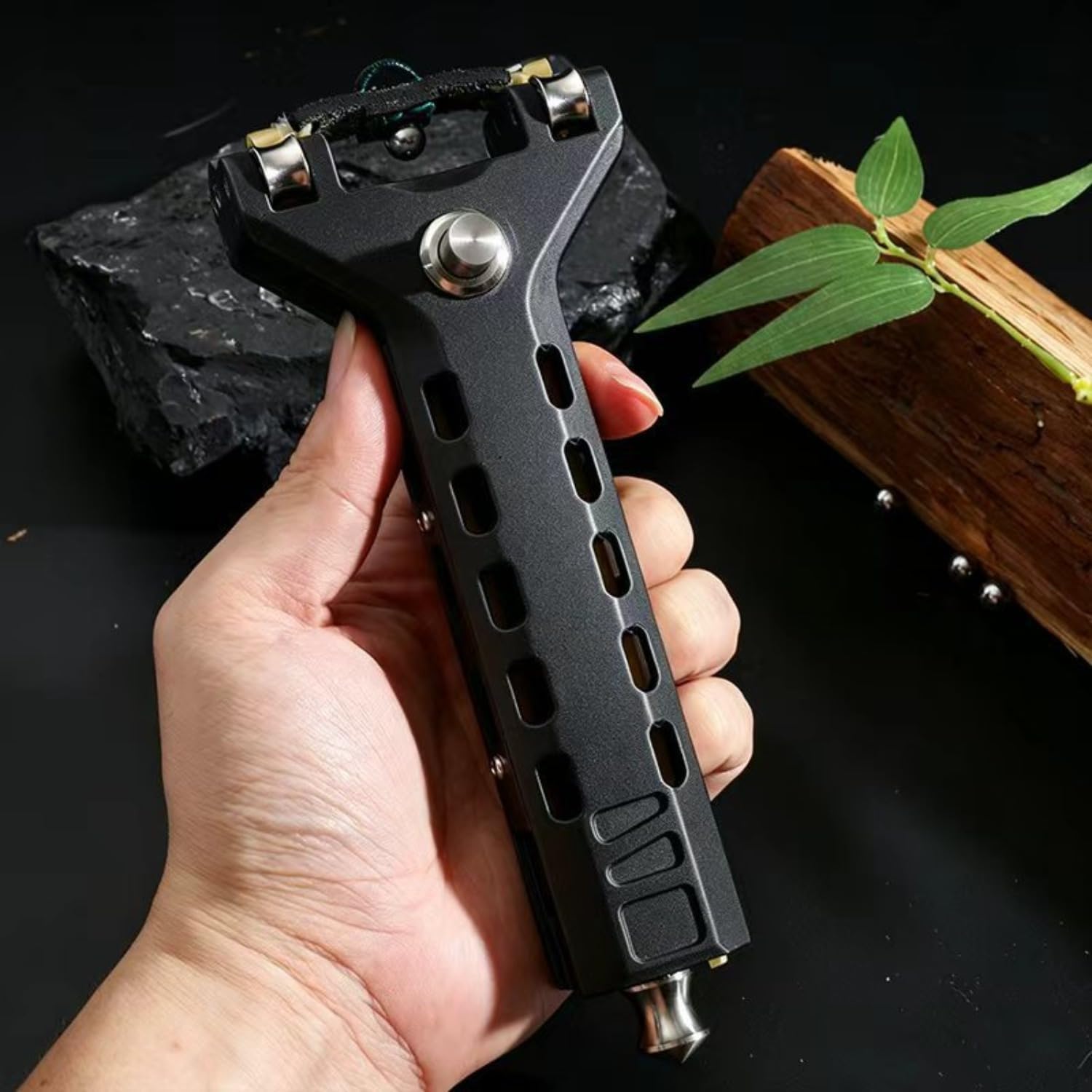 🔥Last Day 59% OFF 💗🎯 🔫Aircraft Grade Aluminum Auto-Mag Slingshot | Magnetic Quick Reload Professional Outdoor Slingshot