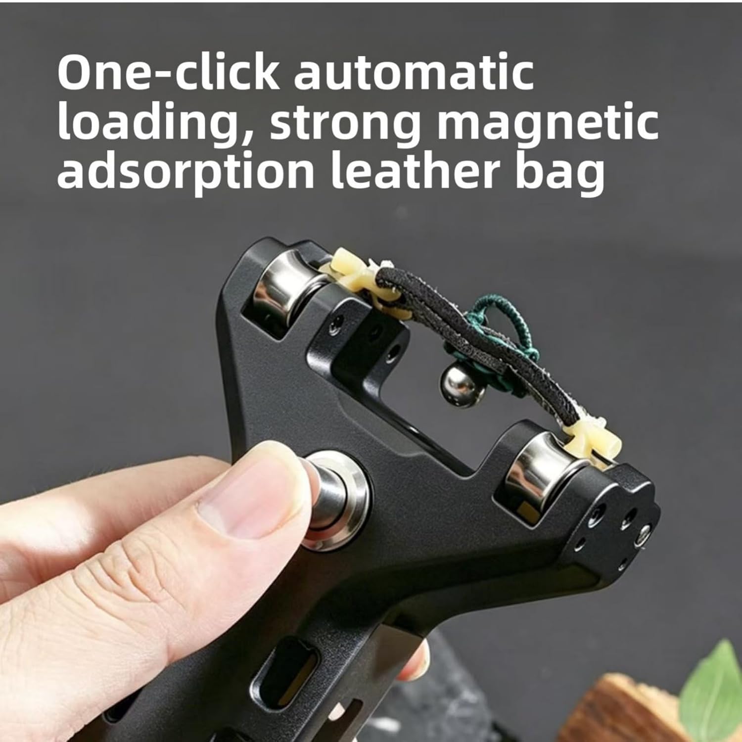 🔥Last Day 49% OFF 💗Automatic Slingshot with Magazine – Rapid Fire, Precision Accuracy 🎯🔫