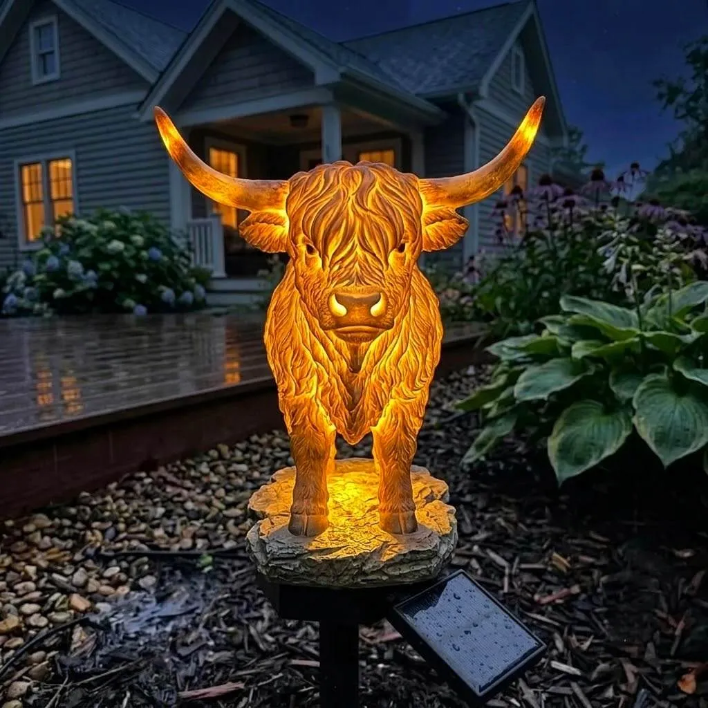 ✨ Solar Garden Sculpture Light | Waterproof Outdoor Landscape Decorative Light with Fantasy Theme