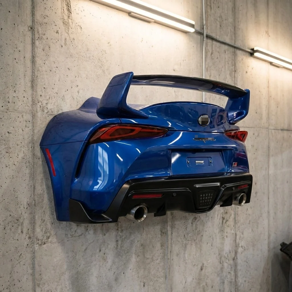 🏁 Supercar Rear Wall-Mounted Ambient Decor Artwork