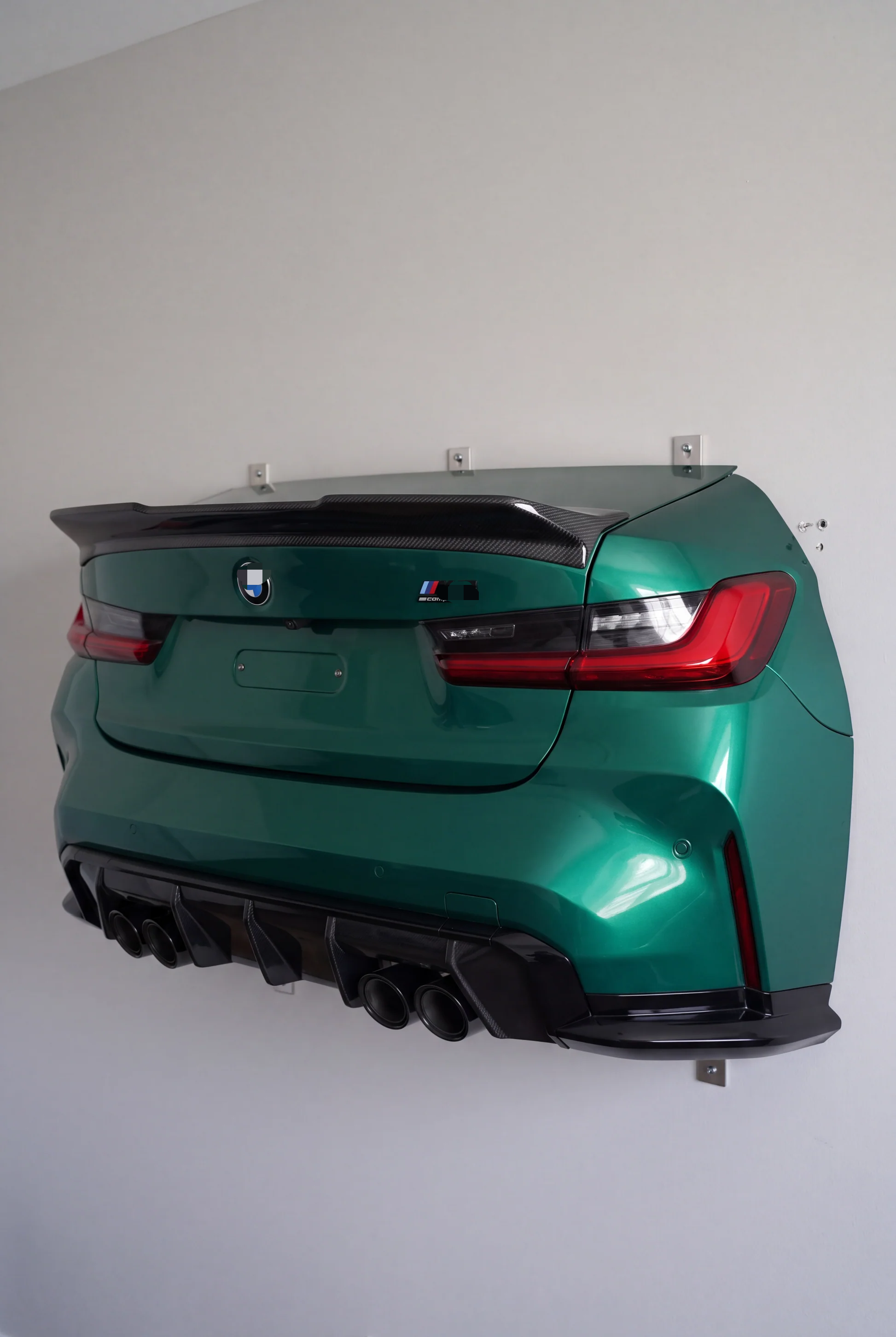 🏁 Supercar Rear Wall Art Storage Decor | WingMount Series