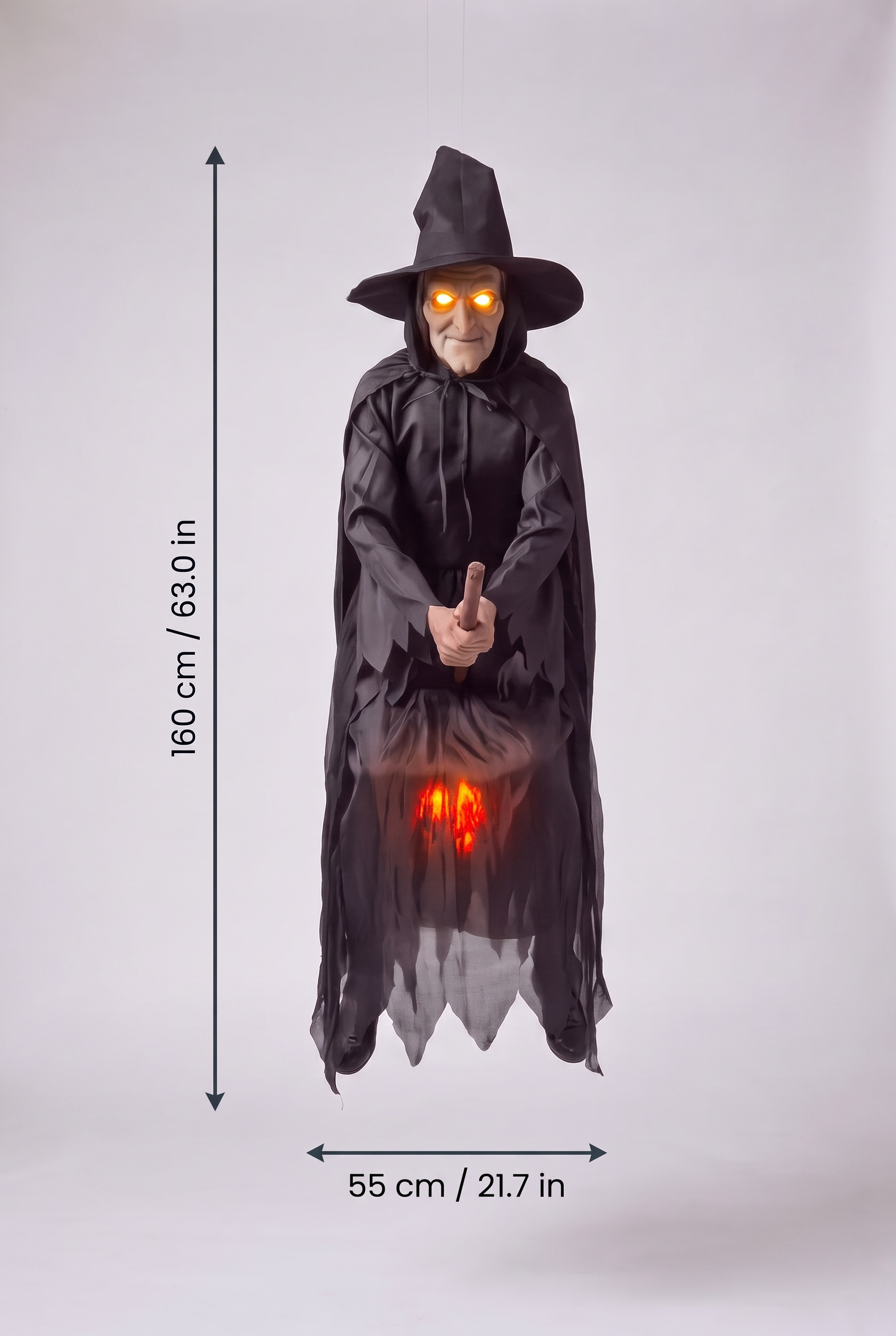 🧙‍♀️ Flying Witch Remote Control Halloween Drone
